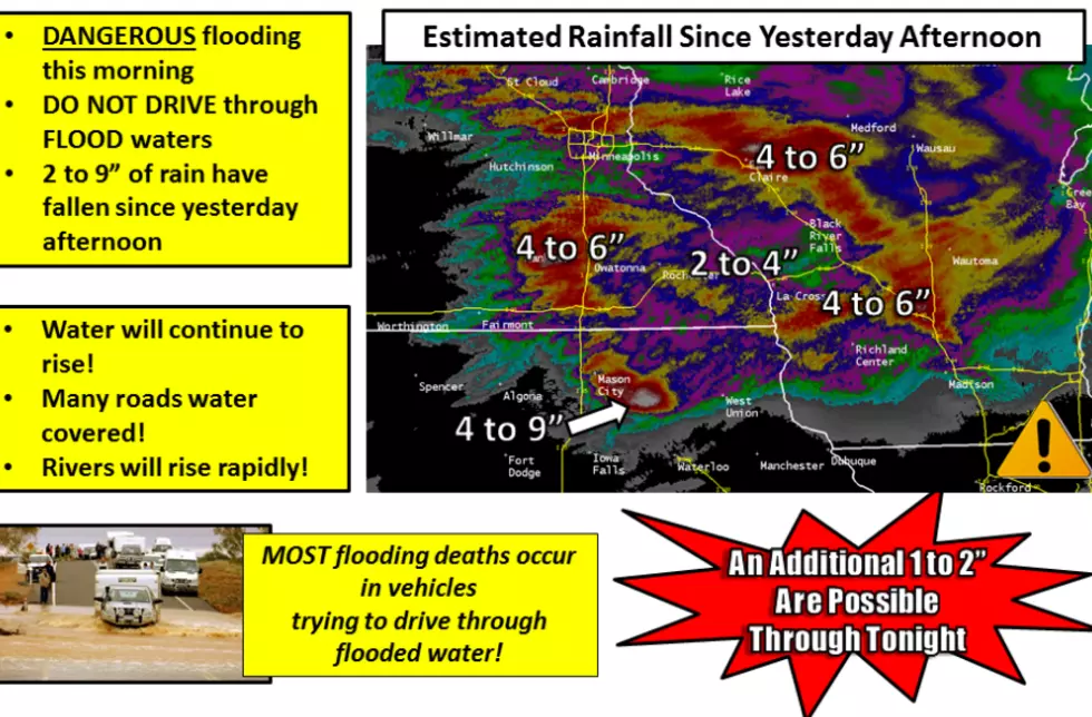 Record Rain in Rochester; More Expected