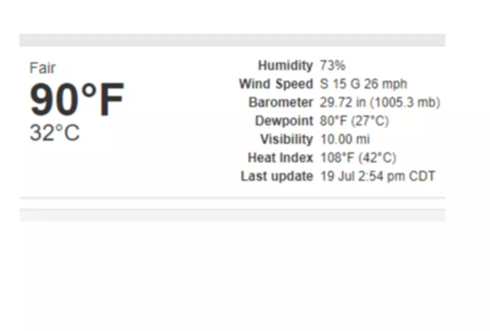 Warmest Day of the Year For Rochester and Other Cities