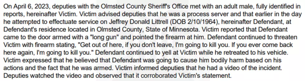 Littrell Complaint. Olmsted County Court