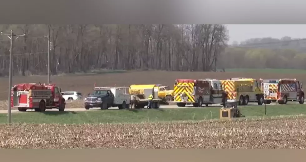 Rapidly Spreading Fire Torches Multiple Structures at Rural Dodge County Property