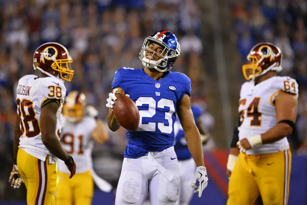 N.Y. Giants Beat Sloppy Washington Redskins, 32-21